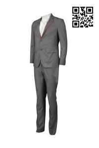 BS350  Production company male suit style  Travel reception Guide uniforms Travel agency uniforms  Suit garment factory